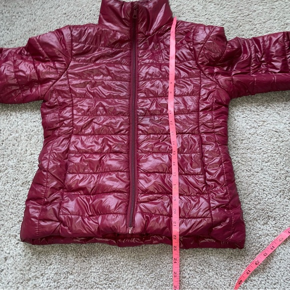 Active Usa puffer maroon jacket medium - Picture 4 of 10